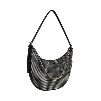 Black - Side - Steve Madden Bdream Shoulder Bag