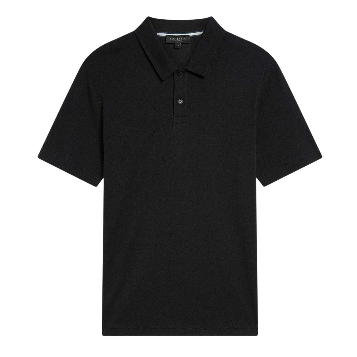 Black - Front - Ted Baker Mens Polo Shirt