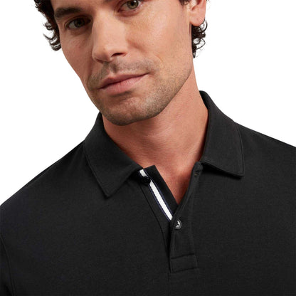 Black - Side - Ted Baker Mens Polo Shirt