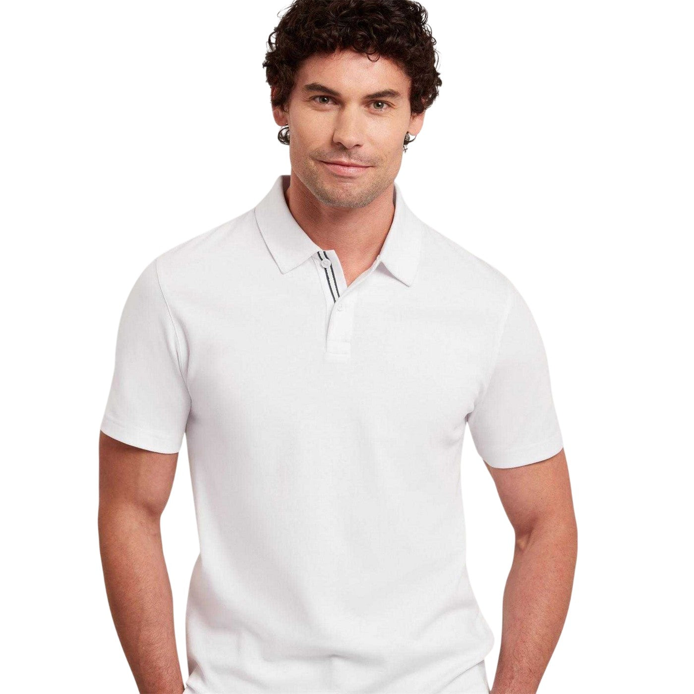 White - Side - Ted Baker Mens Polo Shirt