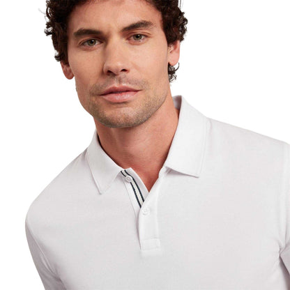 White - Lifestyle - Ted Baker Mens Polo Shirt
