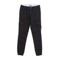 Black - Front - Jack And Jones Boys Marco Dean Cargo Trousers