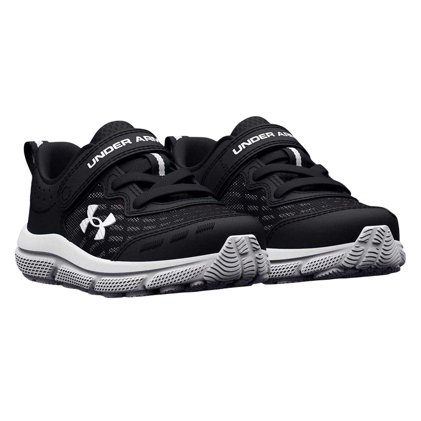 Black-White - Pack Shot - Under Armour Baby Boys Assert 10 Running Shoes