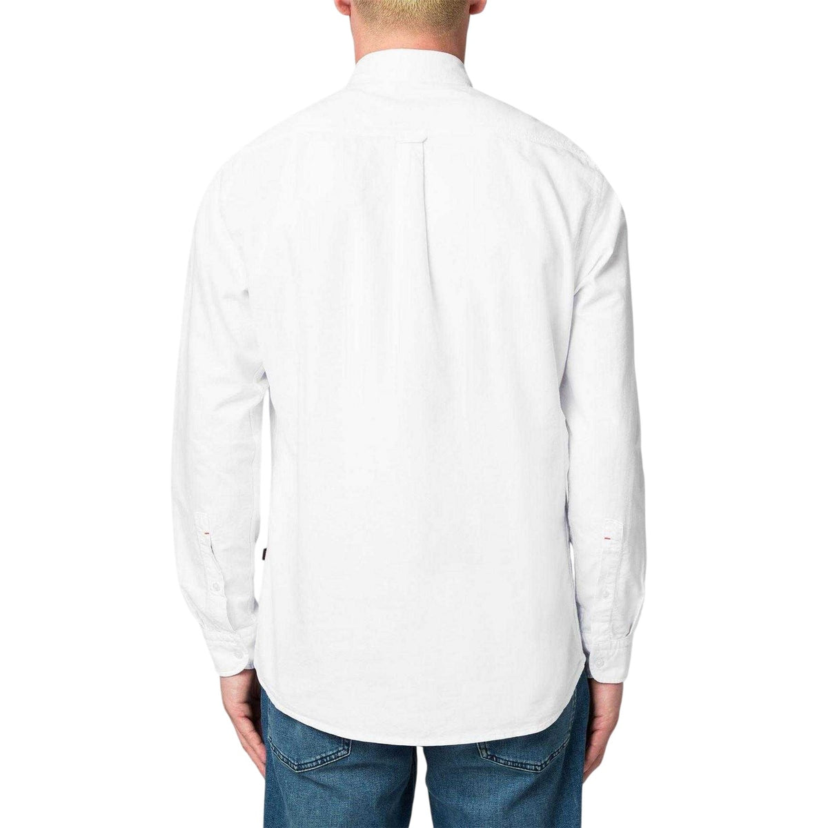 White - Pack Shot - Boss Mens Rickert Oxford Shirt