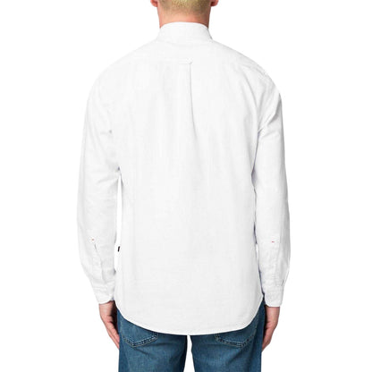 White - Pack Shot - Boss Mens Rickert Oxford Shirt