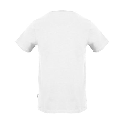 White - Back - Aquascutum Unisex Adult Logo Crew Neck Regular T-Shirt