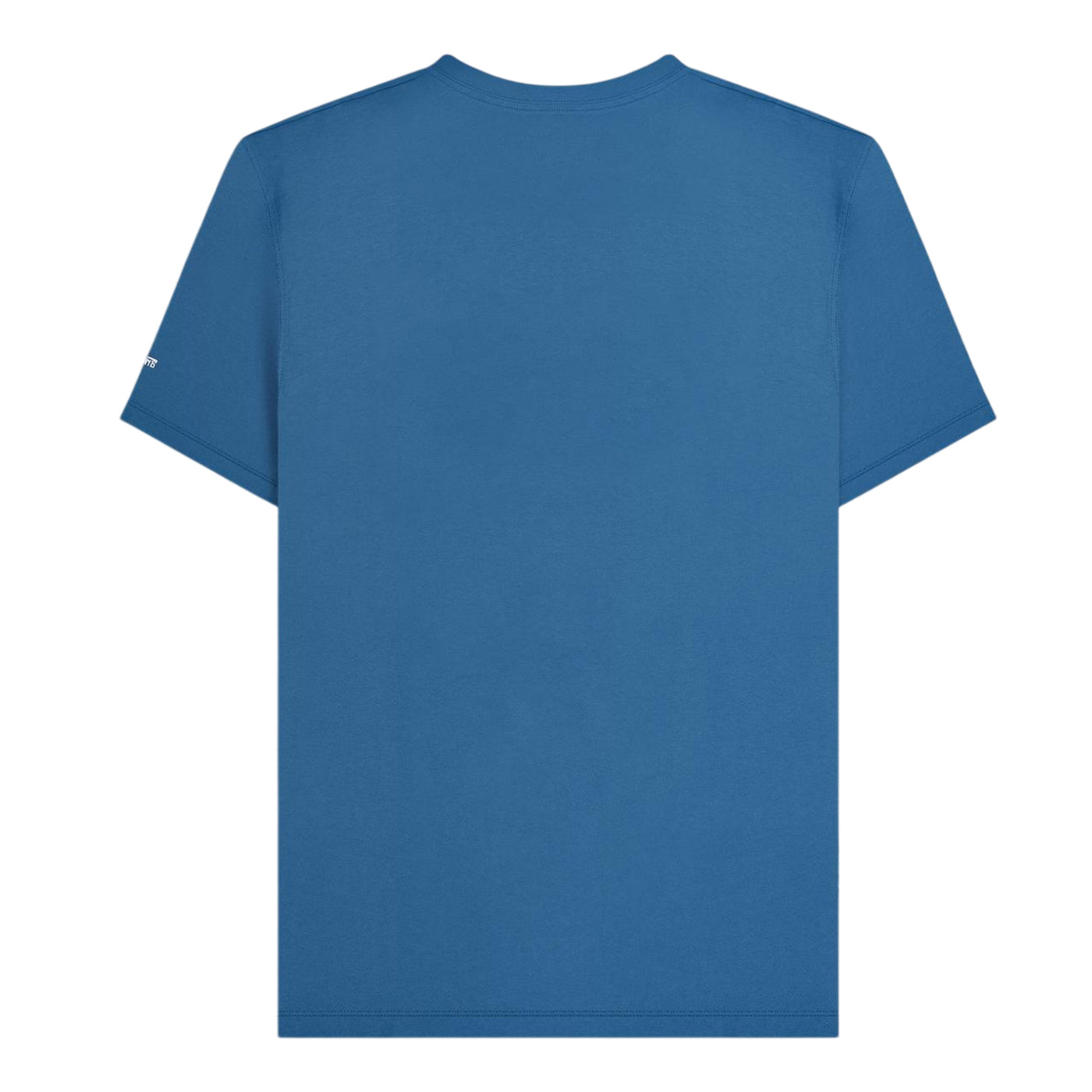 Blue - Back - Lambretta Mens Flag Regular T-Shirt