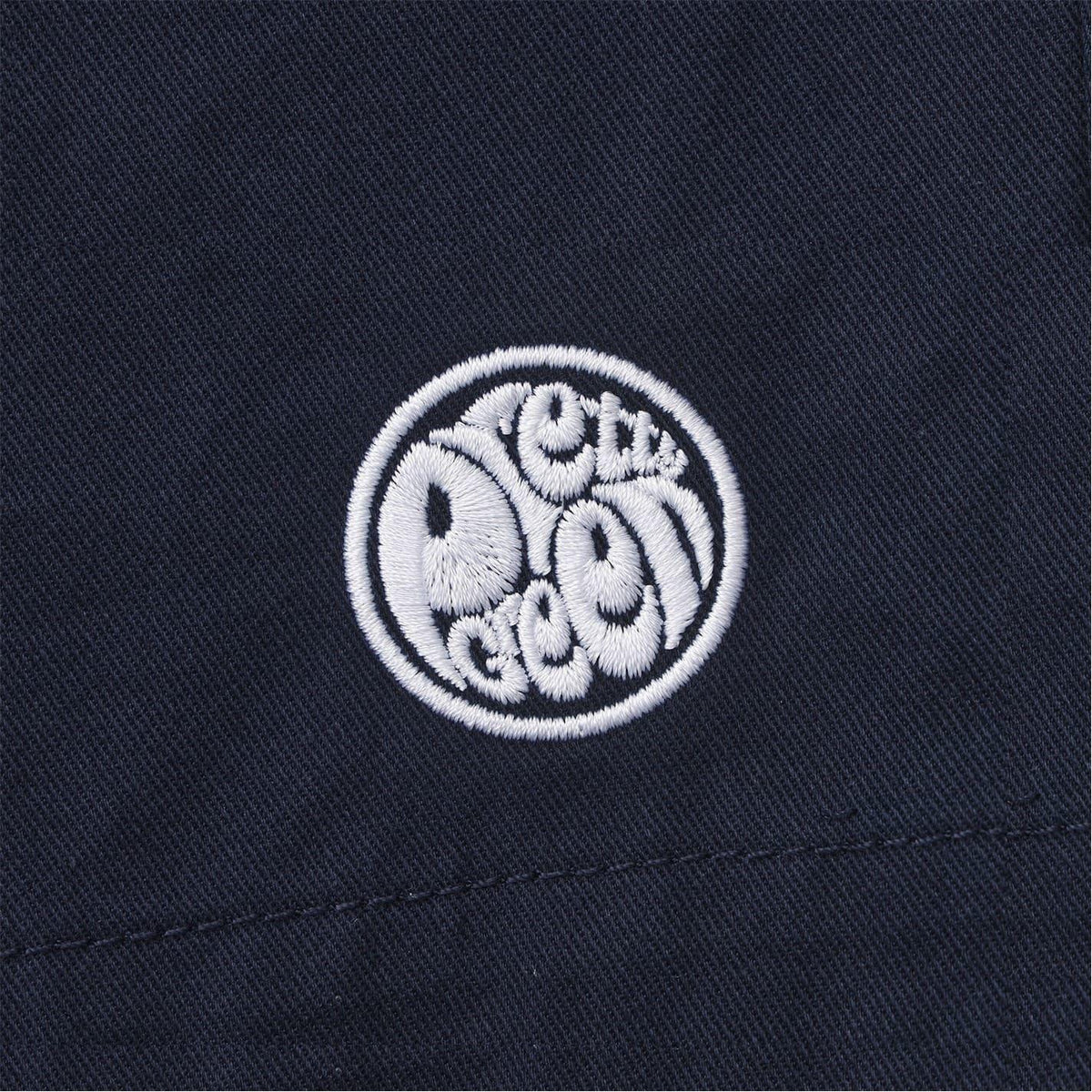 Navy - Pack Shot - Pretty Green Mens Cotton Casual Shorts