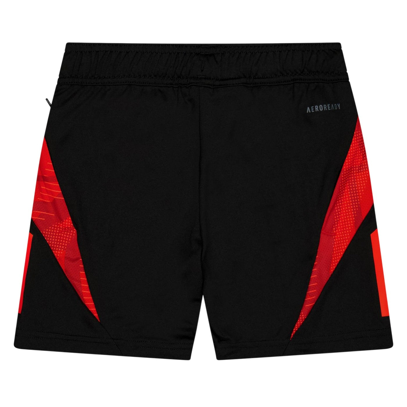 Black - Back - Adidas Childrens-Kids Olympique Lyonnais Football Shorts