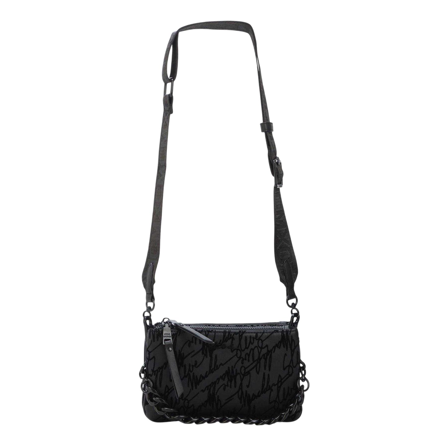 Black - Front - Steve Madden Bannika Crossbody Bag