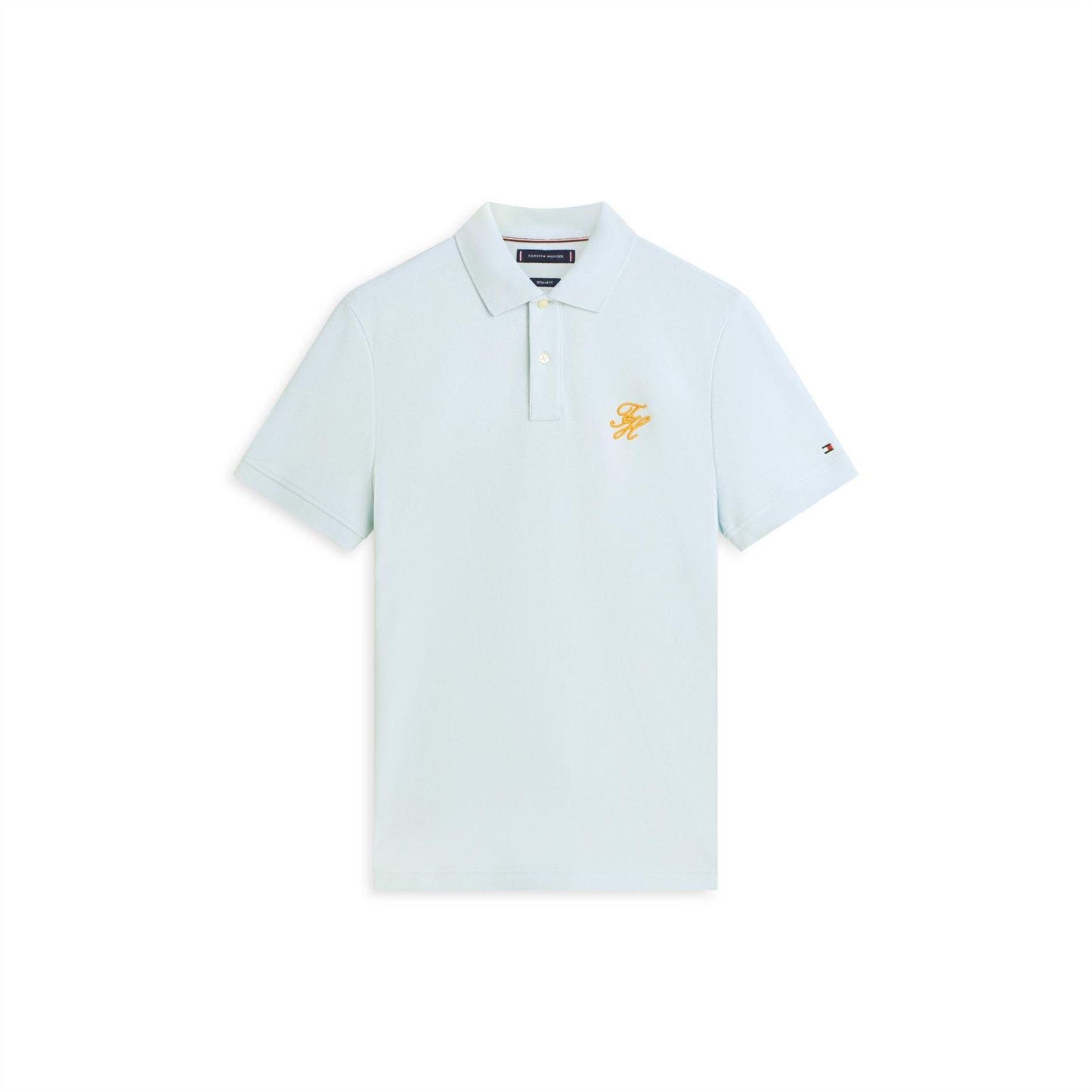 Blue - Front - Tommy Hilfiger Mens Polo Shirt