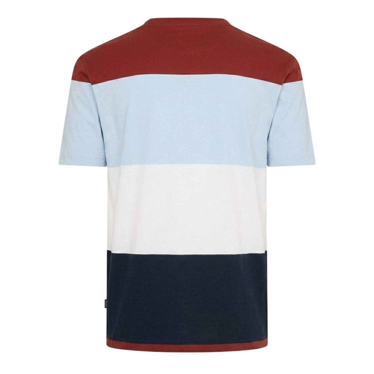 Multicoloured - Back - Boss Mens Tiburt 444 Colour Block Regular T-Shirt