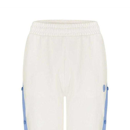 Natural - Back - Hugo Womens-Ladies Nusarah Side Stripe Joggers