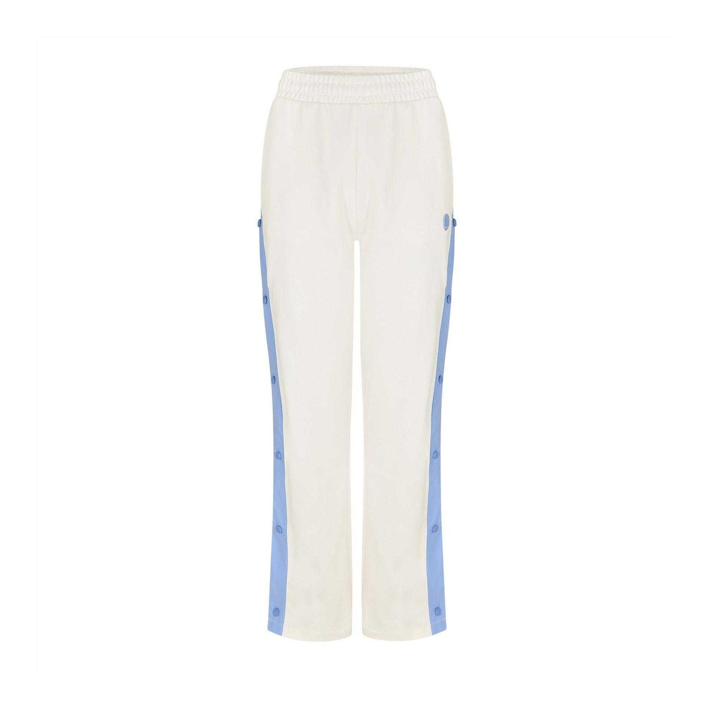 Natural - Front - Hugo Womens-Ladies Nusarah Side Stripe Joggers