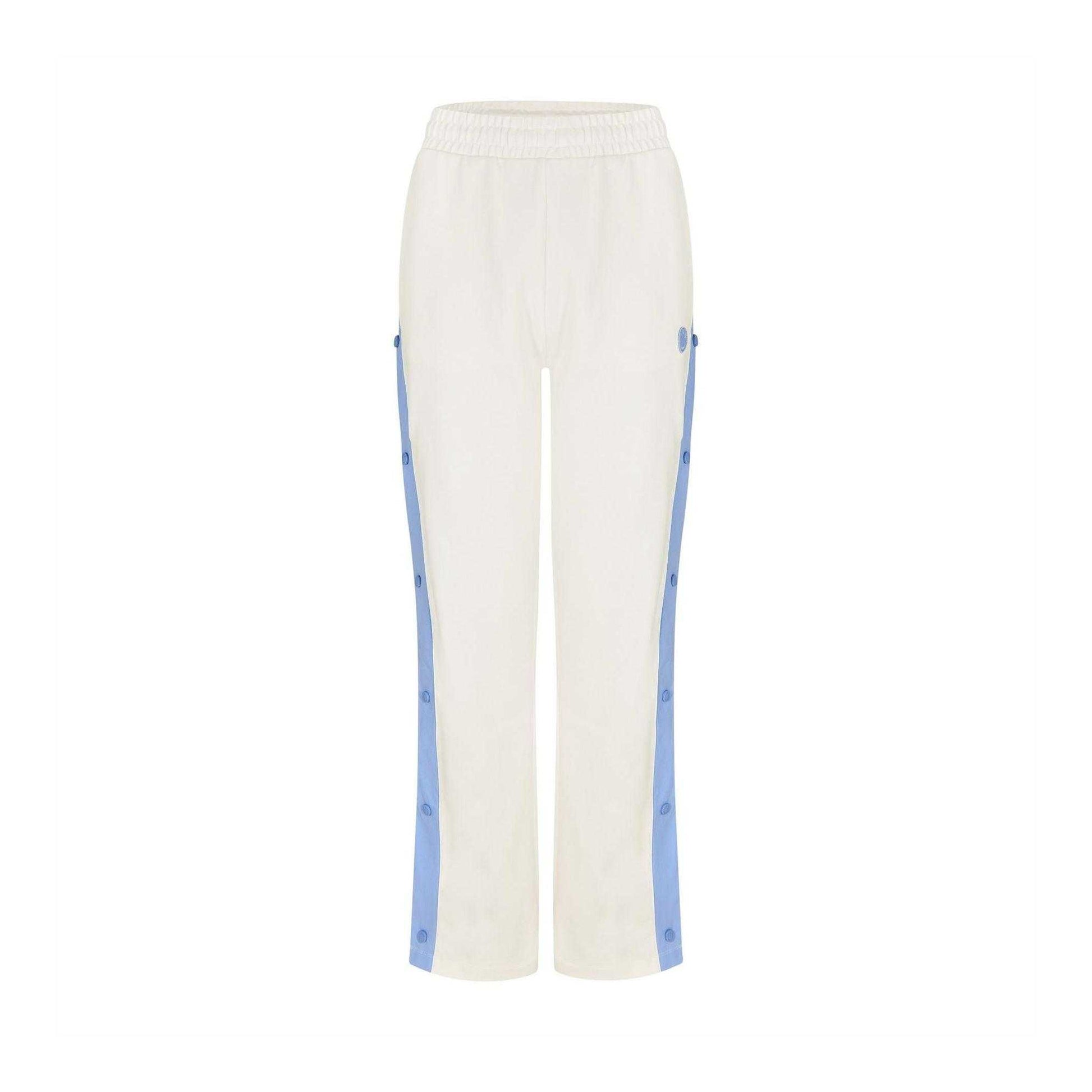 Natural - Front - Hugo Womens-Ladies Nusarah Side Stripe Joggers
