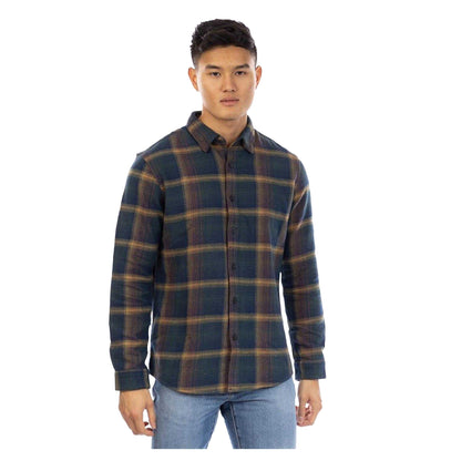 Multicoloured - Front - Peter Werth Mens Abbott Collared Regular Shirt