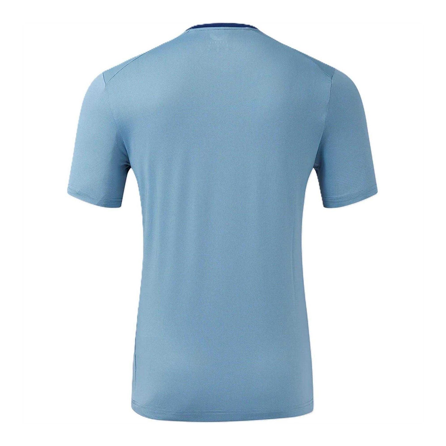 Blue Shadow-Deep Depths - Back - Castore Childrens-Kids 2023-2024 Aston Villa FC Third Jersey