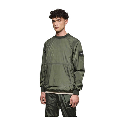 Green - Side - Weekend Offender Mens Kramer Sweatshirt