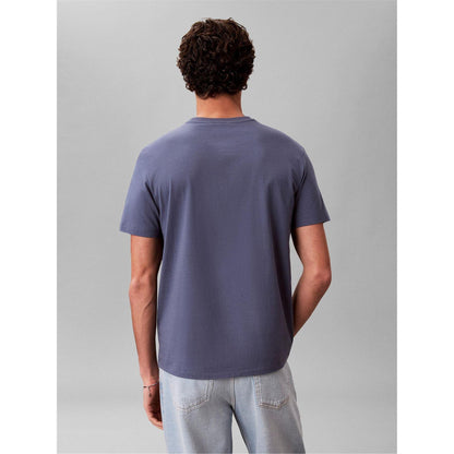 Nomad - Pack Shot - Calvin Klein Mens Box Logo Cotton Crew Neck Regular T-Shirt