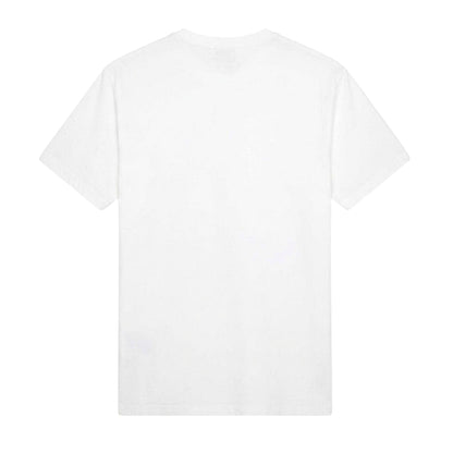 White - Back - Calvin Klein Mens Box Logo Cotton Crew Neck Regular T-Shirt