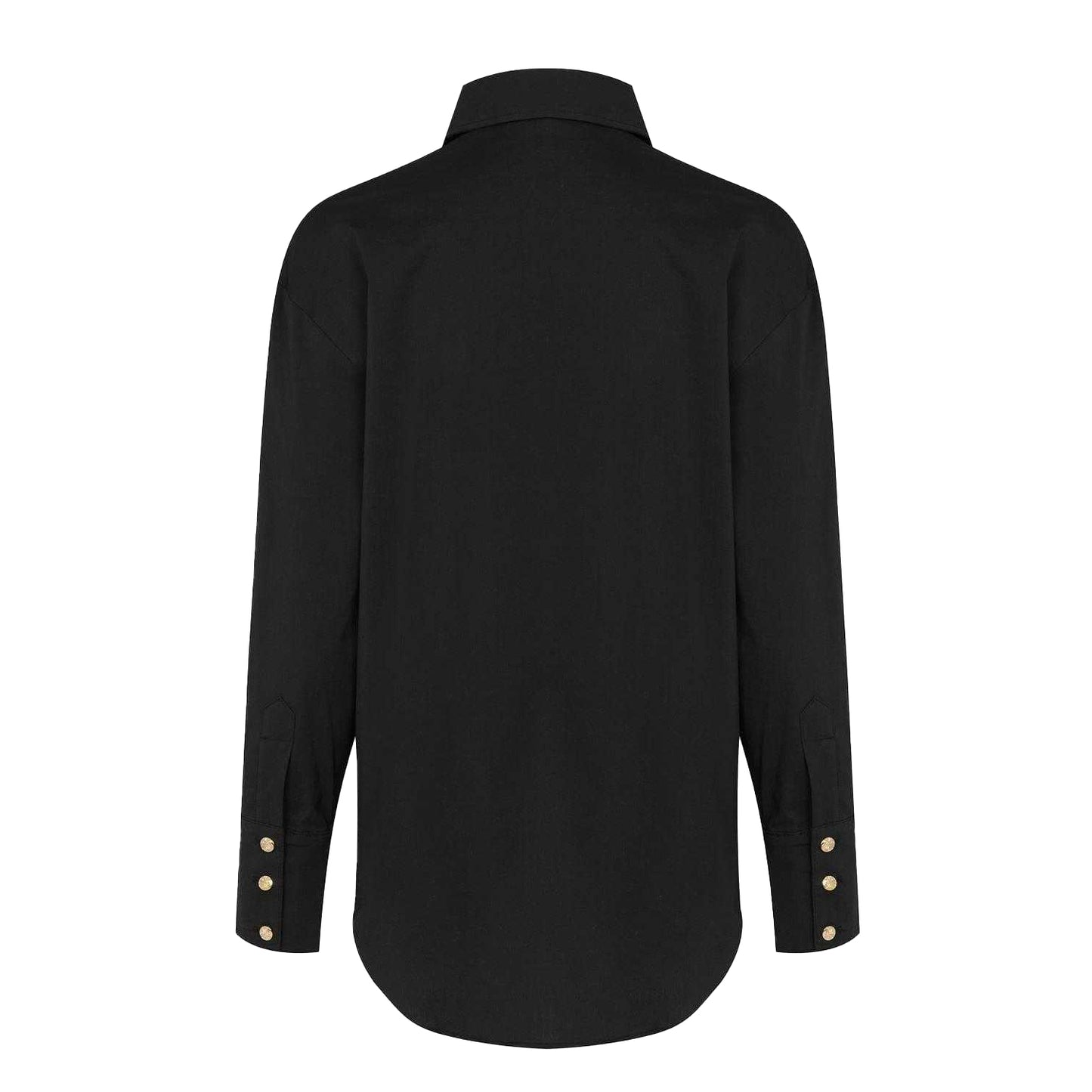 Black - Back - Biba Womens-Ladies Brand Long-Sleeved Shirt