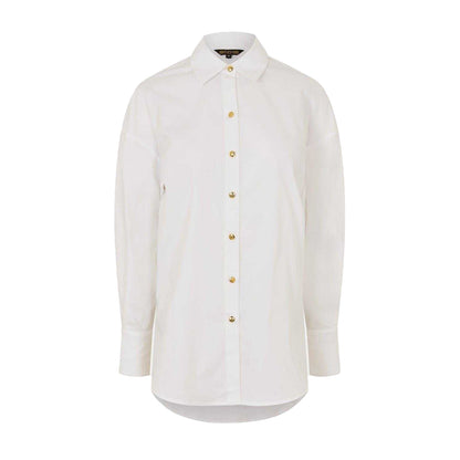 White - Front - Biba Womens-Ladies Brand Long-Sleeved Shirt