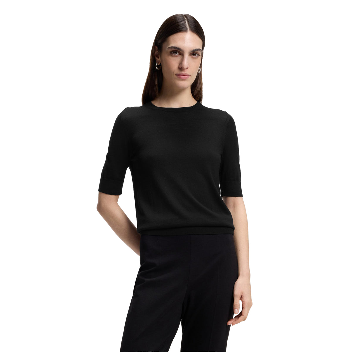 Black - Lifestyle - Boss Womens-Ladies Sweatshirt