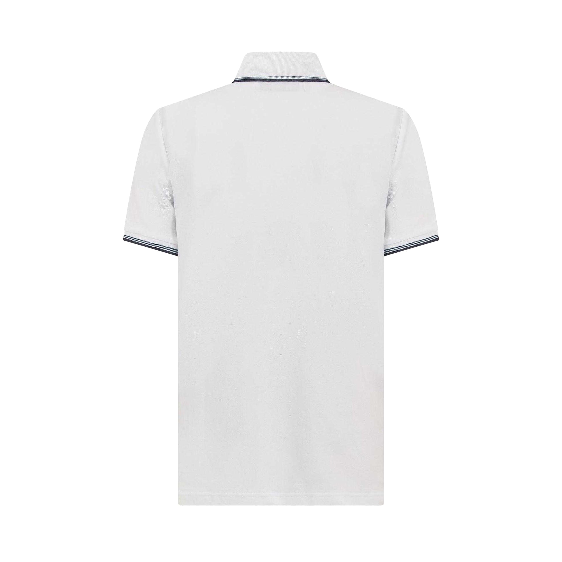 White - Back - Original Penguin Mens Pique Short-Sleeved Polo Shirt