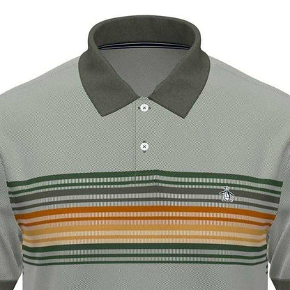 Dusty Olive - Back - Original Penguin Mens Polo Shirt