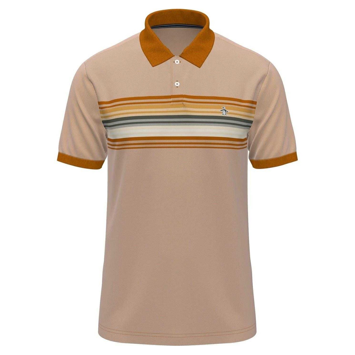Brown - Front - Original Penguin Mens Polo Shirt