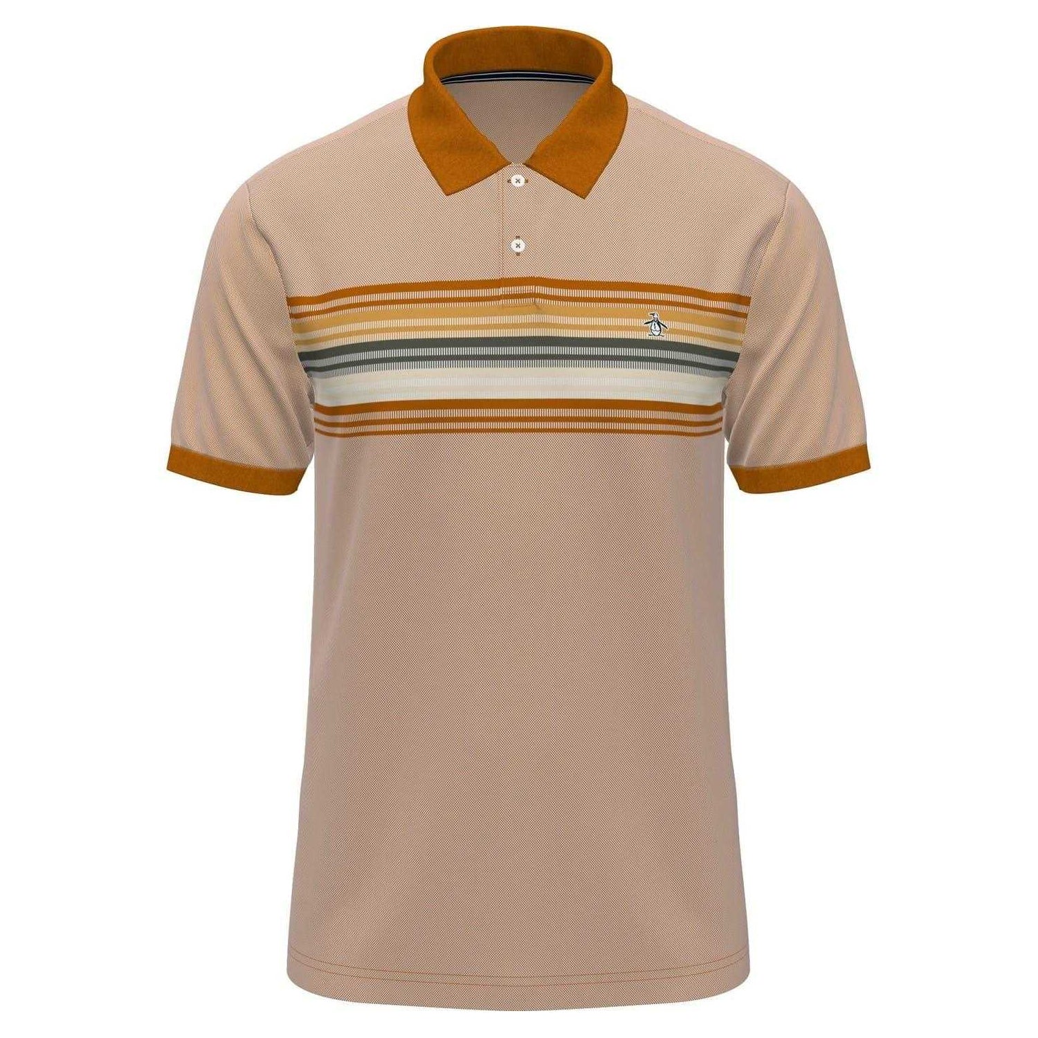 Brown - Front - Original Penguin Mens Polo Shirt