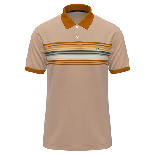 Brown - Front - Original Penguin Mens Polo Shirt