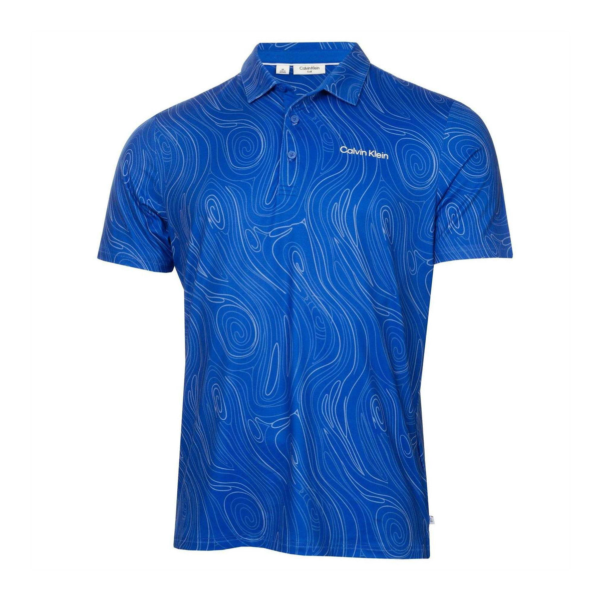 Sapphire - Front - Calvin Klein Mens Performance Polo Shirt
