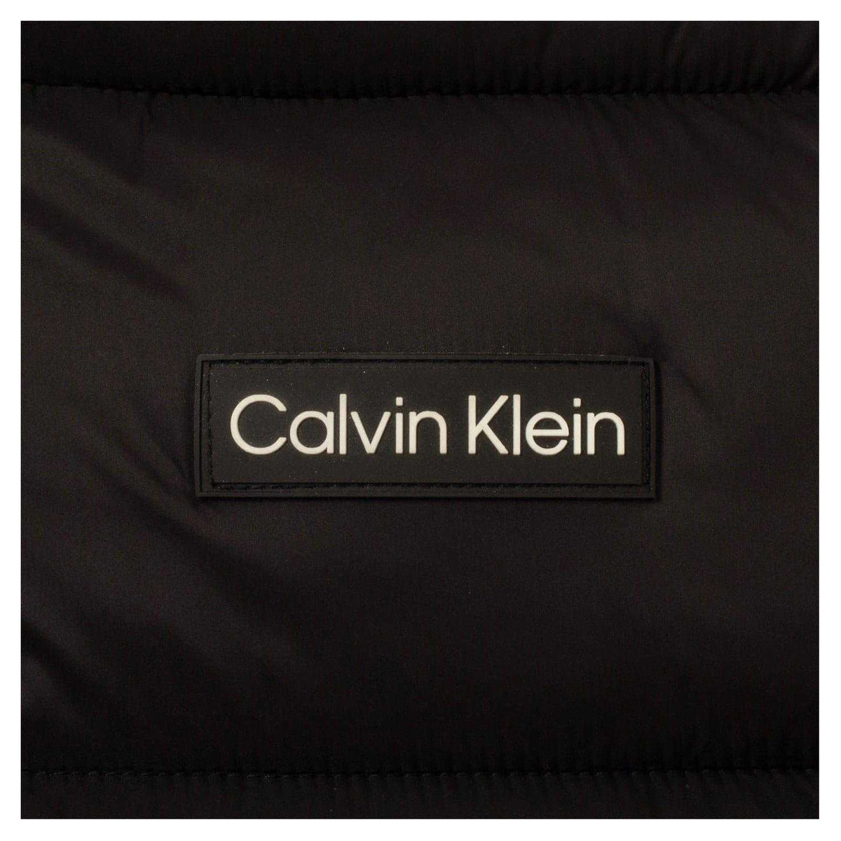 Black - Side - Calvin Klein Childrens-Kids Regular Puffer Jacket