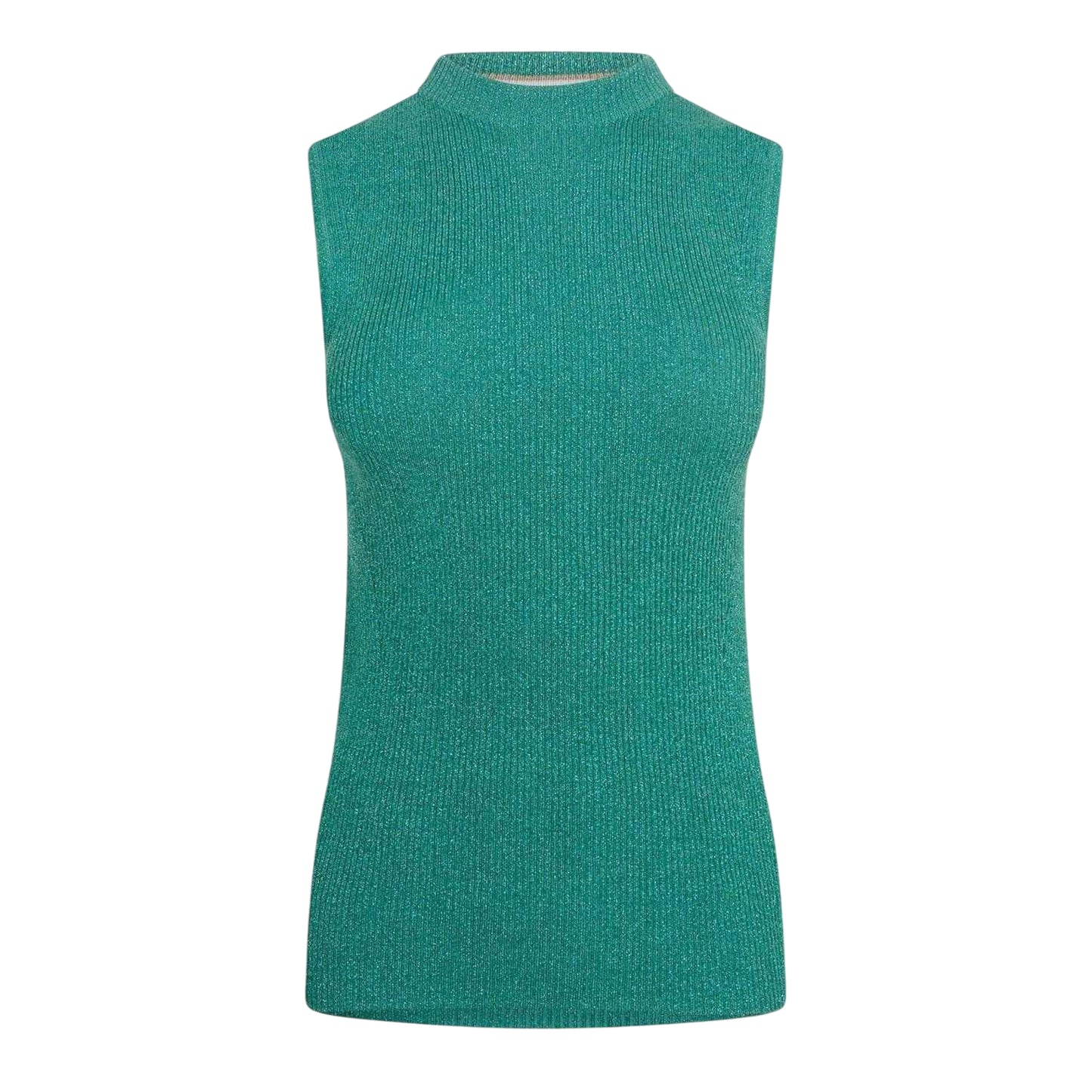 Green - Front - Boss Womens-Ladies Sleeveless Jumper