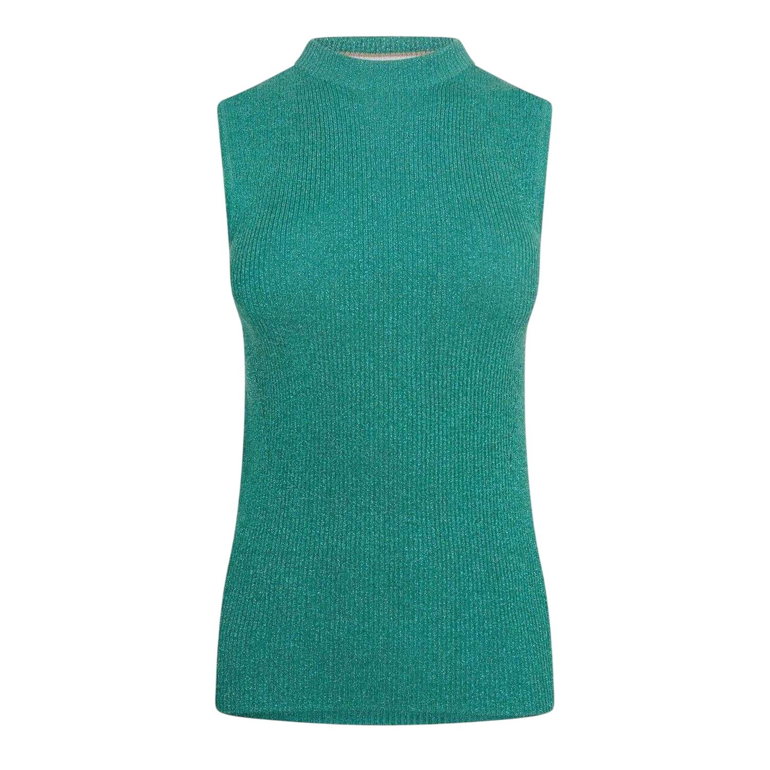 Green - Front - Boss Womens-Ladies Sleeveless Jumper