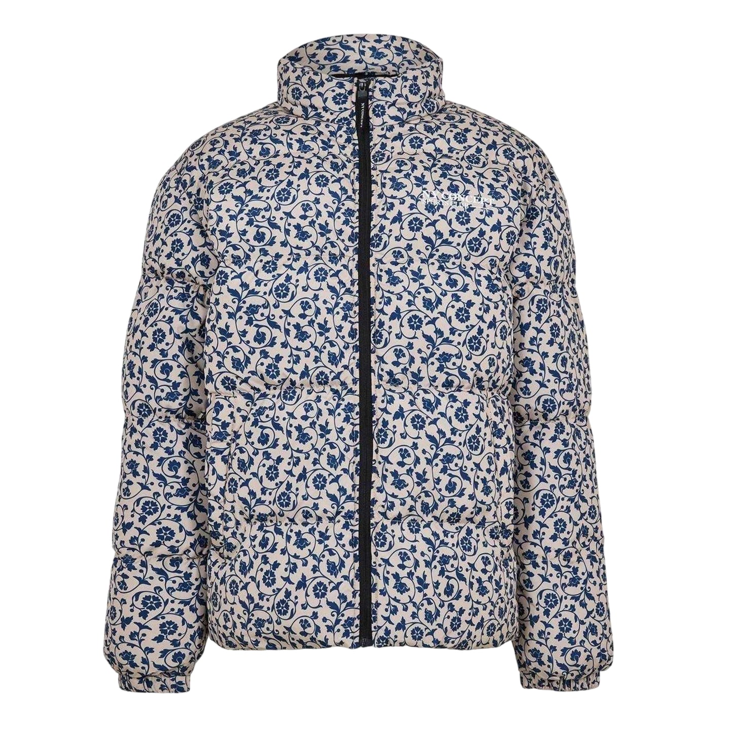 Floral-Multicoloured - Front - NYC Unisex Adult Floral Pattern Puffer Jacket