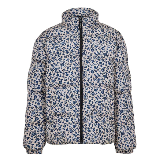 Floral-Multicoloured - Front - NYC Unisex Adult Floral Pattern Puffer Jacket