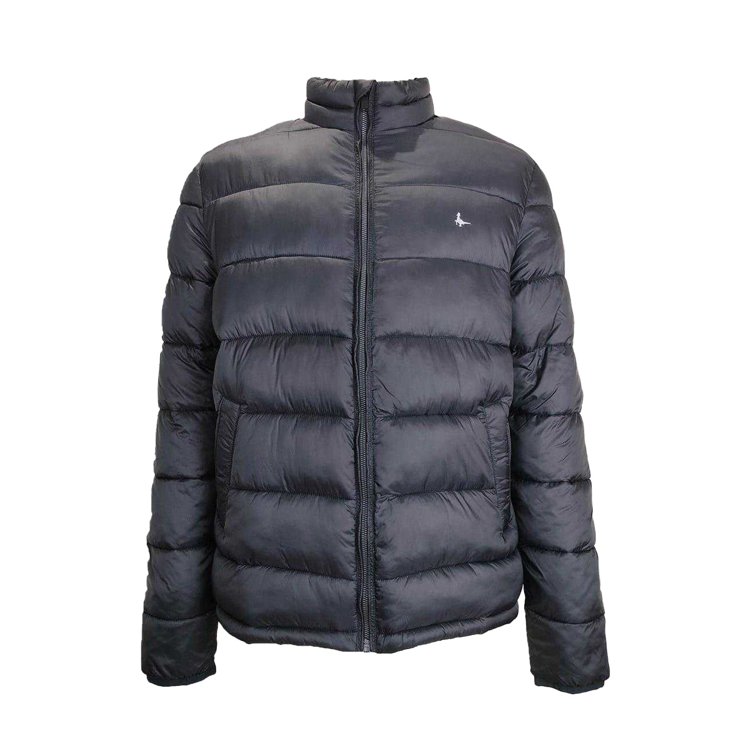 Black - Front - Jack Wills Mens Kershaw Puffer Jacket