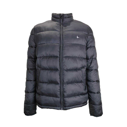 Black - Front - Jack Wills Mens Kershaw Puffer Jacket