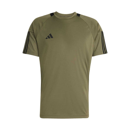 Olive Strata - Front - Adidas Mens Sereno T-Shirt
