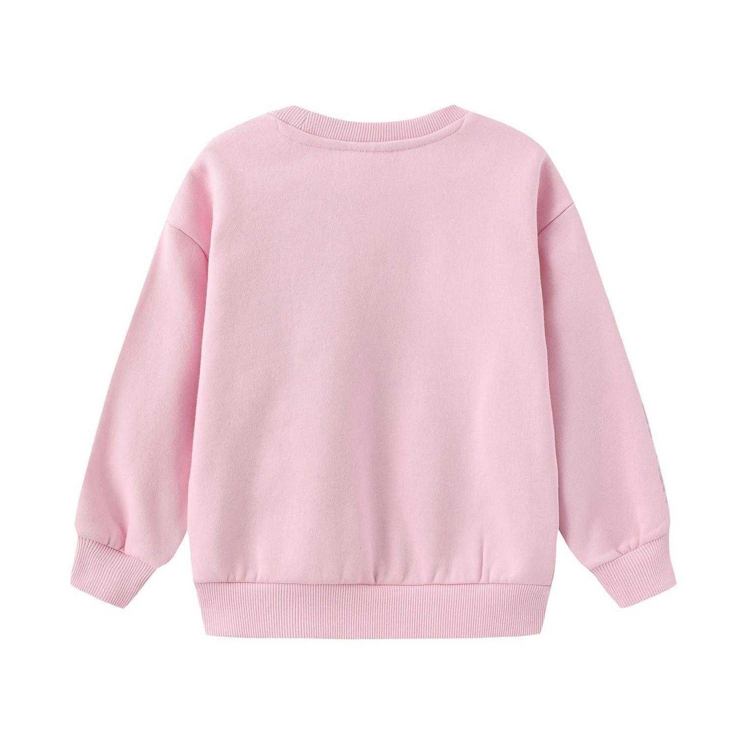 Pink - Back - Minnie Mouse Baby Girls Disney Comfort Sweatshirt