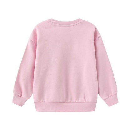 Pink - Back - Minnie Mouse Baby Girls Disney Comfort Sweatshirt