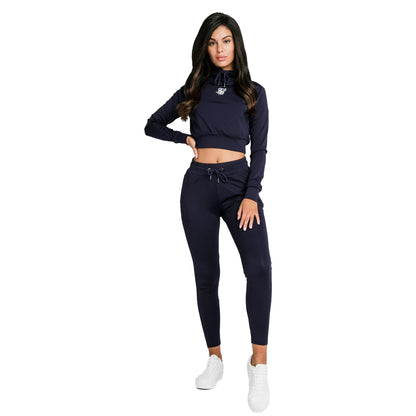 Blue - Side - SikSilk Womens-Ladies Essentials Track Top