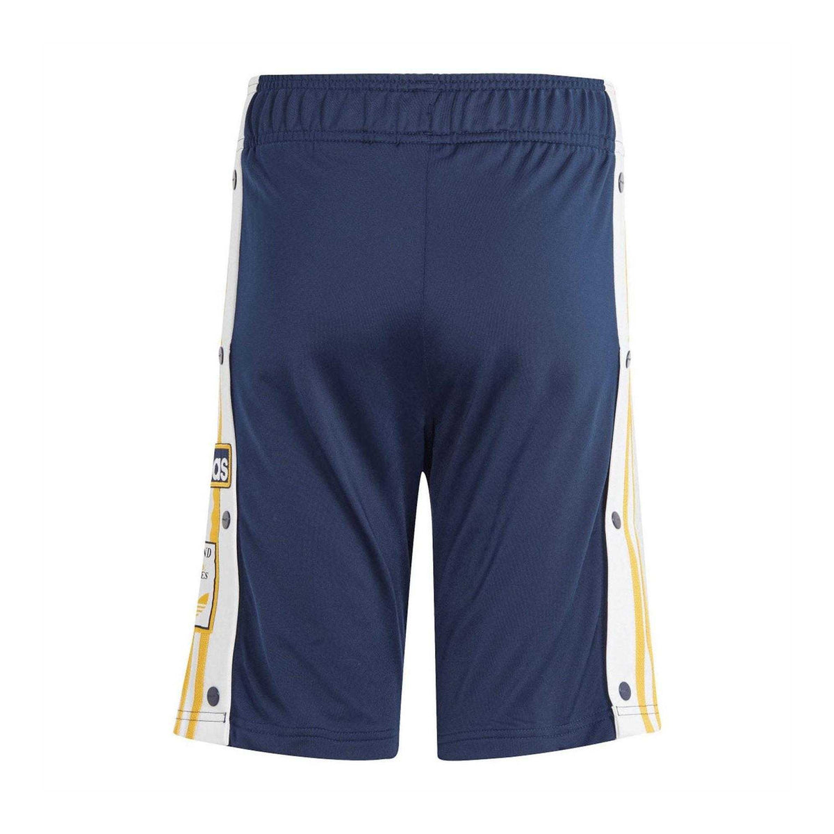 Indigo - Back - Adidas Childrens-Kids Adibreak 3 Stripes Regular Shorts