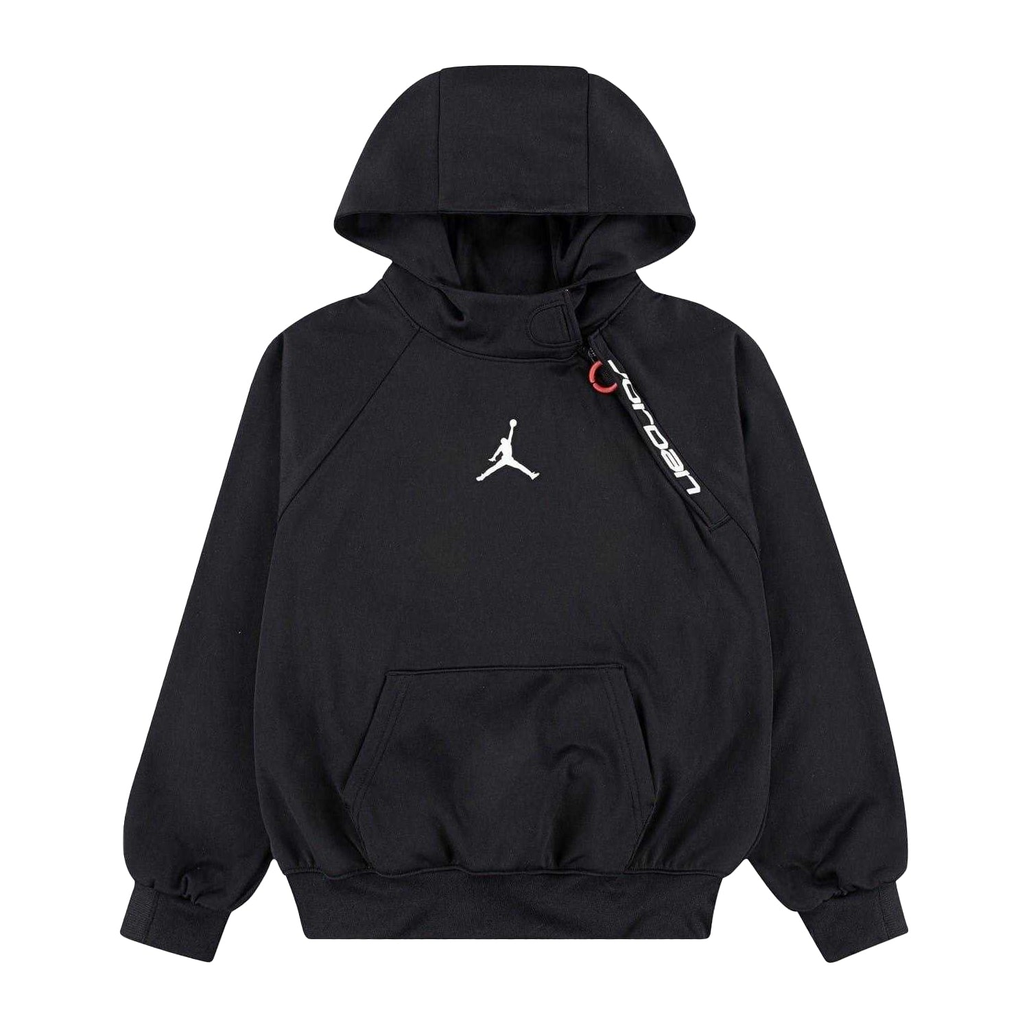 Black - Front - Nike Childrens-Kids Air Jordan Ease Fleece Drawstring Hoodie