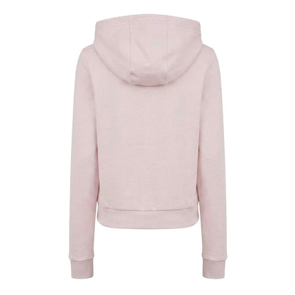Light Pink - Back - Reebok Womens-Ladies Regular Full Zip Hoodie