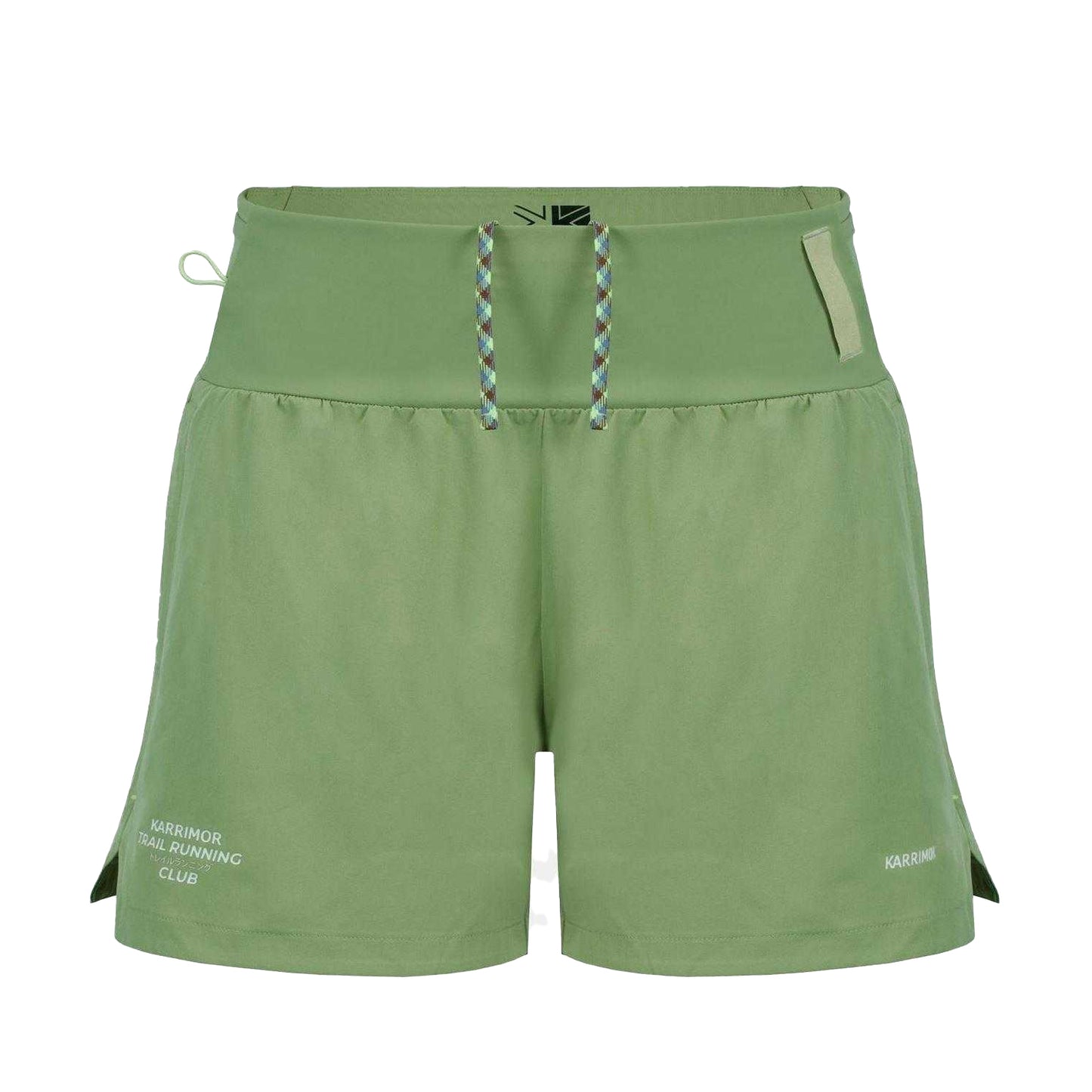 Eden Green - Front - Karrimor Womens-Ladies Trail Lightweight Running Shorts