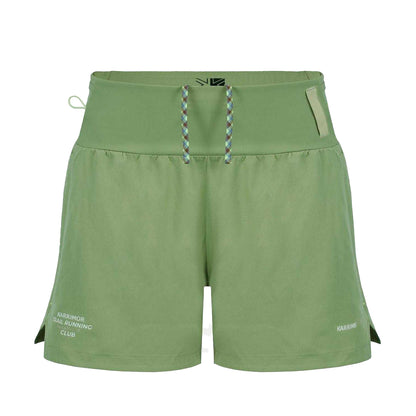 Eden Green - Front - Karrimor Womens-Ladies Trail Lightweight Running Shorts
