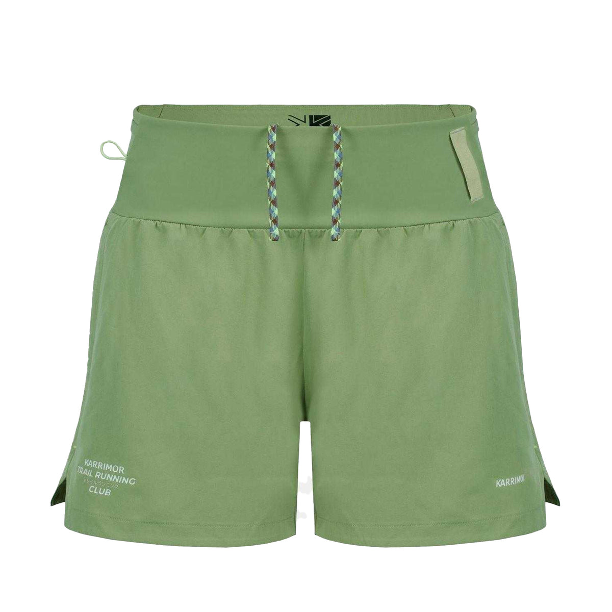 Eden Green - Front - Karrimor Womens-Ladies Trail Lightweight Running Shorts